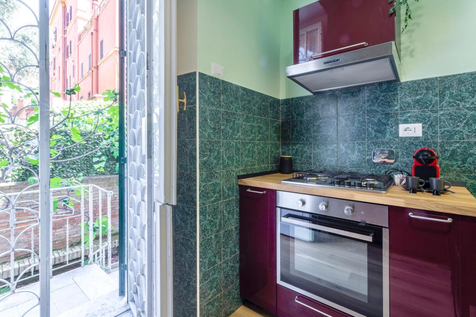 Isabella Stylish Apartment With Garden Rome Exterior photo